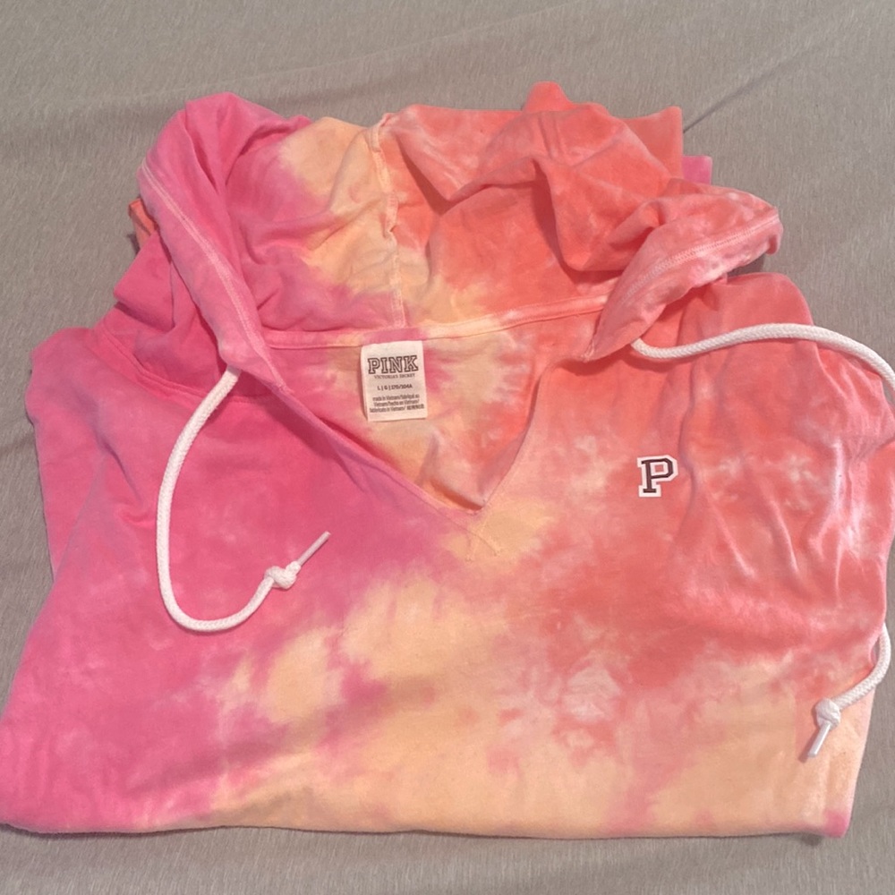 PINK lightweight hoodie